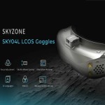 All'ingrosso SKYZONE SKY04L V2 LCOS 1280*960 5.8G 48CH Steadyview DVR costruire in Headtracker FOV39 2-6S occhiali per droni RC